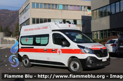 Renault Trafic IV serie
Croce Rossa Italiana
Comitato Locale di Lipomo (Co)
Allestita Ambitalia
CO 11-76
CRI 162 AF
Parole chiave: Renault Trafic_IVserie Ambulanza CRI162AF