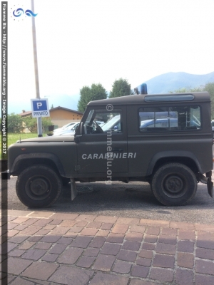 Land Rover Defender 90
Arma dei Carabinieri
Comando Carabinieri Unità per la tutela Forestale, Ambientale e Agroalimentare
Sezione di Iseo
CC BU 180
Parole chiave: Land-Rover Defender_90 CCBU180