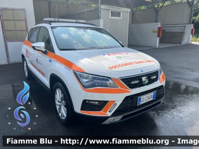 Seat Ateca
Automedica AREU Lombardia
Allestita Bertazzoni
Cod. radio 0964
GD226DK
Particolare del codice radio errato riportato sul mezzo 
Parole chiave: SEAT_ATECA_AREU_LOMBARDIA_BERTAZZONI GD226DK