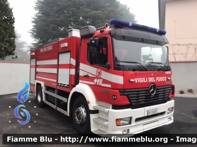 Mercedes-Benz Atego 1828 I serie
Vigili del Fuoco
Comando Provinciale di Milano
Distaccamento Volontario di Inveruno (MI)
AutoBottePompa allestimento Scelza
Ricondizionata Fortini 
VF 23237
Parole chiave: Mercedes_Benz Atego_1828_Iserie VF23237