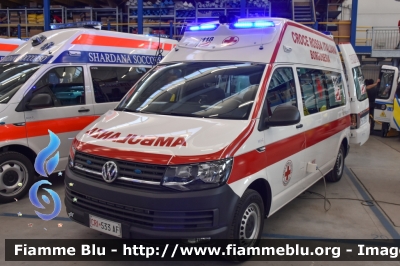 Vokswagen Transporter T6 
Croce Rossa Italiana 
Comitato Locale di Borgosesia
VC 10-56
Allestita MAF
CRI 533 AF
Parole chiave: Volkswagen Transporter_T6 Ambulanza CRI533AF