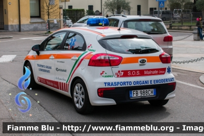 Kia Rio
SOS Malnate
Epsilon
Trasporto Sangue e Organi
Allestita Ambitalia
Parole chiave: Kia Rio Automedica