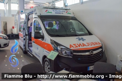 Opel Vivaro III Serie
Pubblica Assistenza Valle del Lucido - Monzone
Ambulanza 19
Allestita Carrozzeria Europea
Parole chiave: Opel Vivaro_IIIserie Ambulanza REAS_2017