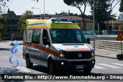 Volkswagen Crafter I serie Restyle
Pubblica Assistenza Signa
Ambulanza 1
Allestita Nepi
Parole chiave: Volkswagen Crafter restyle Ambulanza