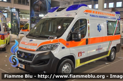 Fiat Ducato X290
Pubblica Assitenza Rho Soccorso
Ambulanza 58 
Allestita EDM
Parole chiave: Fiat Ducato_X290 Ambulanza