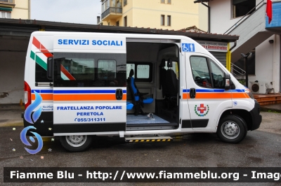 Fiat Ducato X290
Pubblica Assistenza Fratellanza Popolare Peretola (FI)
Servizi Sociali
Allestita Orion
Parole chiave: Fiat Ducato_X290