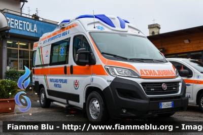 Fiat Ducato X290
Pubblica Assistenza Fratellanza Popolare Peretola (FI)
Allestita Alessi & Becagli
Parole chiave: Fiat Ducato_X290 Ambulanza