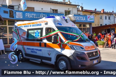 Fiat Ducato X290
Pubblica Assistenza Fratellanza Popolare Peretola (FI)
Allestita Alessi & Becagli
Fotografata durante l'inaugurazione
Codice automezzo 10
Parole chiave: Fiat Ducato_X290 Ambulanza