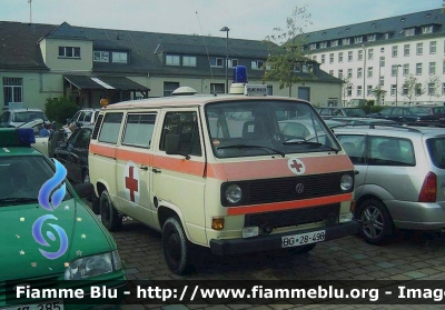 Volkswagen Transporter T3
Bundesrepublik Deutschland - Germania
Bundesgrenzschutz - Guardia di Confine
Parole chiave: Ambulanza Volkswagen Transporter_T3 Ambulance