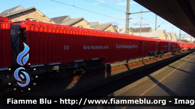 Treno
Bundesrepublik Deutschland - Germania
DB Notfallmanagement - Servizi di Emergenza Ferrovie Tedesche Convoglio per emergenze in galleria su linee ICE - Tunnel Rescue Trains high-speed ICE (Inter-City Express) lines
