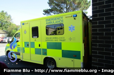 Mercedes-Benz Sprinter III serie 
Great Britain - Gran Bretagna
Welsh Ambulance Service NHS
Parole chiave: Ambulanza Ambulance