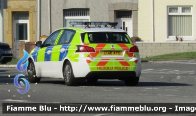 Peugeot 308
Great Britain - Gran Bretagna
Dyfed-Powys Police Heddlu
