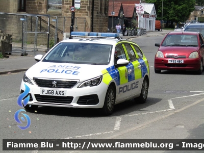 Peugeot 308
Great Britain - Gran Bretagna
Derbyshire Police
