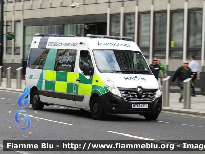 Renault Master V serie
Great Britain - Gran Bretagna
Hats Group Ambulance
Parole chiave: Ambulance Ambulanza