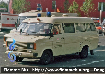 Ford Transit I serie
Bundesrepublik Deutschland - Germany - Germania
Deutsches Rotes Kreuz
Croce Rossa Tedesca
Parole chiave: Ambulanza Ambulance Ford Transit_Iserie