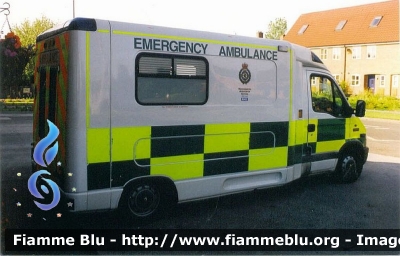 Renault Master II serie
Great Britain - Gran Bretagna
Warwickshire Ambulance Service
