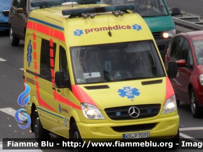 Mercedes-Benz Sprinter III serie
Bundesrepublik Deutschland - Germania
Promedica

Parole chiave: Mercedes-Benz Sprinter_IIIserie Ambulanza Ambulance