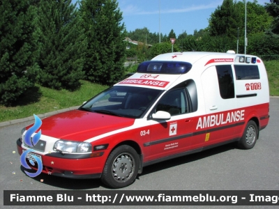 Volvo V70
Kongeriket Norge - Kongeriket Noreg - Norvegia
Ambulanse
Parole chiave: Ambulanza Ambulance