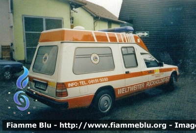 Mercedes-Benz Classe E Wagon
Bundesrepublik Deutschland - Germania
ASB
Arbeiter Samariter Bund
Parole chiave: Ambulanza Ambulance