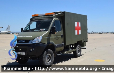 Iveco Daily 4x4 IV serie restyle
España - Spagna
Ejercito del Aire
Parole chiave: Iveco Daily_4x4_IVserie_restyle Ambulanza