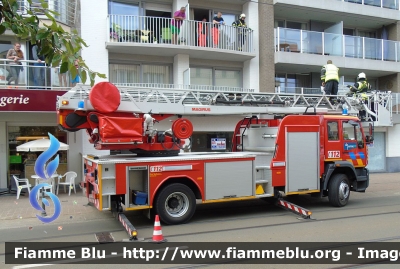 Man LE
Koninkrijk België - Royaume de Belgique - Königreich Belgien - Belgio
Brandweer De Panne 
Allestito Magirus
Parole chiave: Man LE