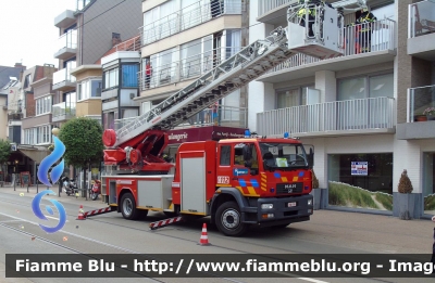 Man LE
Koninkrijk België - Royaume de Belgique - Königreich Belgien - Belgio
Brandweer De Panne 
Allestito Magirus
Parole chiave: Man LE