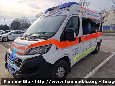 Fiat Ducato X290
Pubblica Assitenza Ravenna
sede di Russi
Allestimento EDM
Parole chiave: Fiat Ducato_X290 Ambulanza