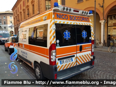 Fiat Ducato X250
Nico Soccorso Migliarino (FE)
Ambulanza Nico 20
Allestimento Cevi
Parole chiave: Fiat Ducato_X250 Ambulanza Viva_2018