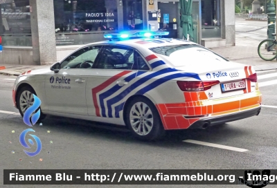 AUDI A4 TFSI 
Koninkrijk België - Royaume de Belgique - Königreich Belgien - Belgio
Police Fédérale
Wegpolitie - Polizia Stradale
