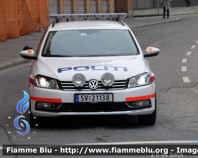 Volkswagen Passat VI serie
Kongeriket Norge - Kongeriket Noreg - Norvegia
Politi - Polizia
