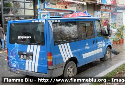 Ford Transit VI serie
Türkiye Cumhuriyeti - Turchia
İstanbul Büyükşehir Zabita - Polizia locale Area Metropolitana Istambul
