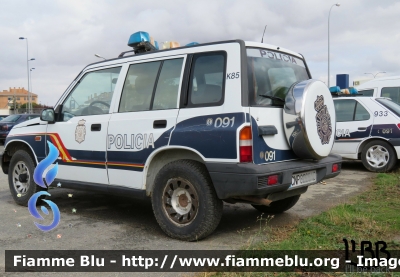 Suzuki Vitara I serie
España - Spagna
Cuerpo Nacional de Policía
