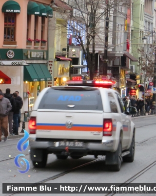 Volkswagen Amarok
Türkiye Cumhuriyeti - Turchia
AFAD Afet ve Acil Durum Yönetimi Başkanlığı - Protezione Civile Nazionale
