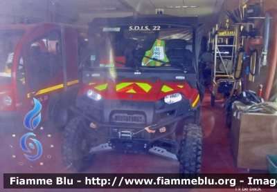 Polaris Ranger 800 EFI HD E 4x4
Francia - France
Sapeur Pompiers SDIS 22 Cotes D'Armor 
Ile de Brehat 
Parole chiave: Polaris Ranger_800_EFI_HD_E_4x4