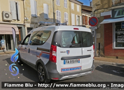 Dacia Dokker
France - Francia
Police Municipale Fleurance
