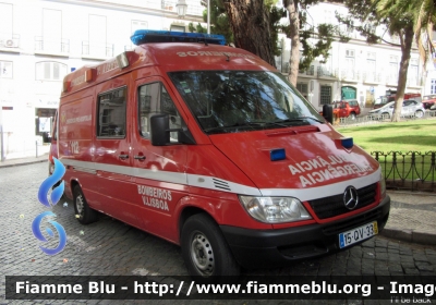 Mercedes-Benz Sprinter II serie 
Portugal - Portogallo
Bombeiros Voluntários de Lisboa
Parole chiave: Ambulanza Mercedes-Benz Sprinter_IIserie