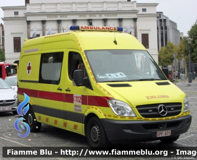 Mercedes-Benz Sprinter III serie 
Koninkrijk België - Royaume de Belgique - Königreich Belgien - Belgio
Croix Rouge de Belgique - Belgische Rode Kruis Liege
Parole chiave: Ambulanza Mercedes-Benz Sprinter_IIIserie