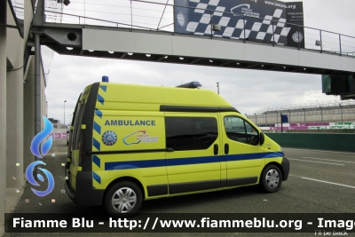 Renault Trafic III serie 
France - Francia
Circuit des 24 Heures Le Mans 
Parole chiave: Renault Trafic_IIIserie Ambulanza