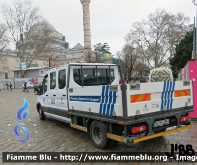 Ford Transit VIII serie
Türkiye Cumhuriyeti - Turchia
İstanbul Büyükşehir Zabita - Polizia locale Area Metropolitana Istambul
