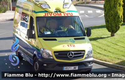 Mercedes-Benz Sprinter III serie restyle
España - Spagna
SESCAM - Servicio de Salud de Castilla-La Mancha 
Parole chiave: Ambulanza Mercedes-Benz Sprinter_IIIserie_restyle