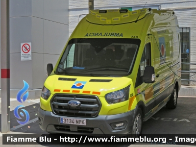 Ford Transit VIII serie
España - Spagna
Servicio Andaluz de Salud
Parole chiave: Ambulance Ambulanza