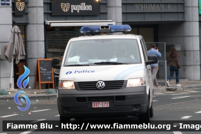 Volkswagen Transporter T5
Koninkrijk België - Royaume de Belgique - Königreich Belgien - Belgio
Police Locale Bruxelles Capitale Ixelles - Brussel Hoofdstad Elsene
