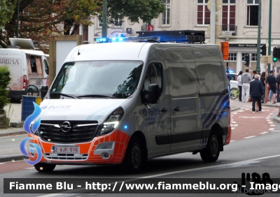 Opel Movano
Koninkrijk België - Royaume de Belgique - Königreich Belgien - Belgio
Politie Mouscron
