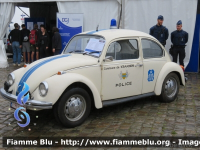 Volkswagen Maggiolone
Koninkrijk België - Royaume de Belgique - Königreich Belgien - Belgio
Polizia Locale Commune de Kraainem
