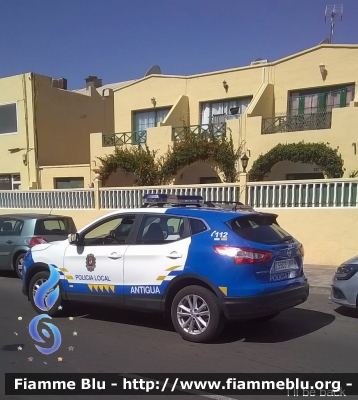 Nissan Qashqai
España - Spagna
Policia Local Antigua
