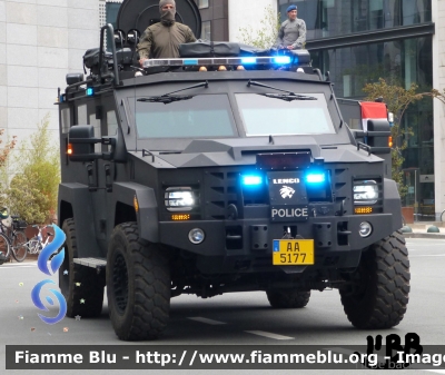 Lenco Bearcat
Grand-Duché de Luxembourg - Großherzogtum Luxemburg - Grousherzogdem Lëtzebuerg - Lussemburgo
Police UPN
