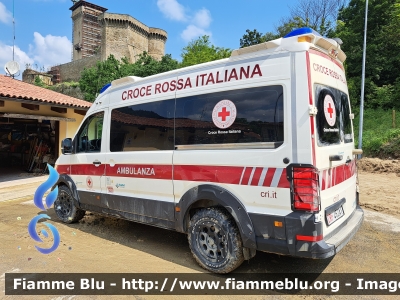 Torsus Terrastorm
Croce Rossa Italiana
Reparto Sanità Pubblica
Allestimento Mariani Fratelli/INMM 
CA 09 19-11 
CRI 462 AI 

Ambulanza infermieristica impiegata durante l'emergenza alluvione Romagna 2023
Parole chiave: Torsus Terrastorm CRI462AI