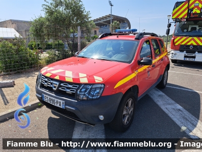 Dacia Duster I serie
France - Francia
Serviziu d'Incendiu è succursu di u Cismonte - Sapeurs-pompiers de l'Haute Corse - Vigili del Fuoco dell'Alta Corsica
Voiture légère tout-terrain - Fuoristrada
Allestimento Gimaex
Parole chiave: Dacia Duster_Iserie SIS_2B