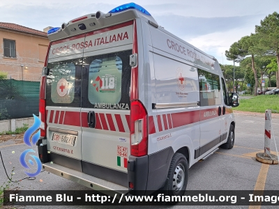 Fiat Ducato X290 
Croce Rossa Italiana 
Comitato di Cesena (FC)
Ambulanza 
Postazione estiva di Cervia (RA)
FC 47 10-44
CRI 602 AI
Parole chiave: Fiat Ducato_X290 CRI602AI