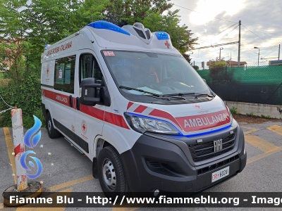 Fiat Ducato X290 
Croce Rossa Italiana 
Comitato di Cesena (FC)
Ambulanza 
Postazione estiva di Cervia (RA)
FC 47 10-44
CRI 602 AI
Parole chiave: Fiat Ducato_X290 CRI602AI